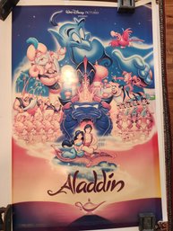 27 By 41 Original Aladdin Movie Poster