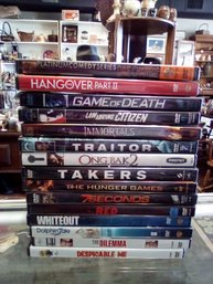 15 DVD Movies - The Hangover Part II, Whiteout, Dolphin Tale, Game Of Death, Takers & More  KD/E5