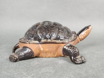 A Ceramic Turtle, Made In Japan