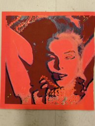 Vintage  BERT STERN MARYLN MONROE SILKSCREEN UNSIGNED