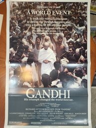 1982 Original Gandhi Movie Poster