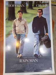 1988 Original Rain Man Advance Movie Poster