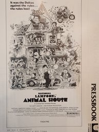 1977 Original Animal House Pressbook