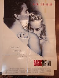 1992 Basic Instinct Poster