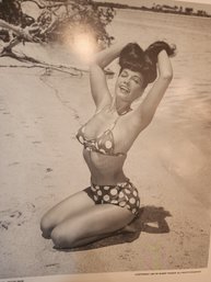 Bettie Page Portrait By Bunny Yeager 16x20
