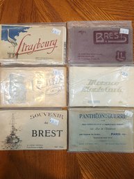6 Sets Of Antique European Postcards