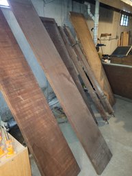 Valuable Lot Of Vintage & Large Milled Lumber -six Pieces