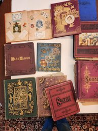 Box Of Victorian Scrapbooks 2