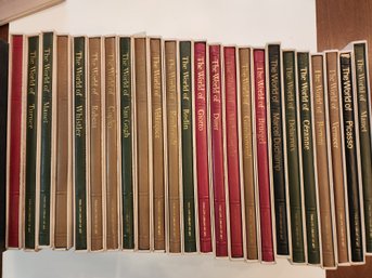 24 Volumes Time Life Library Of Art In Slipcovers 1960s