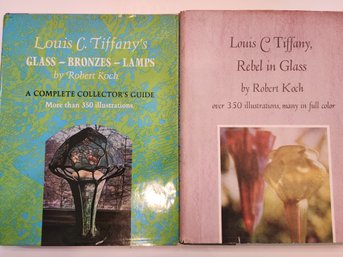 2 Robert Koch Books On Louis C Tiffany
