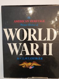 1966 Picture History Of Ww2 Sulzberger