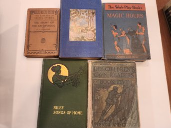 5 Nice Old Books Children