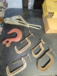 Nice Assortment Of Vintage C - Clamps