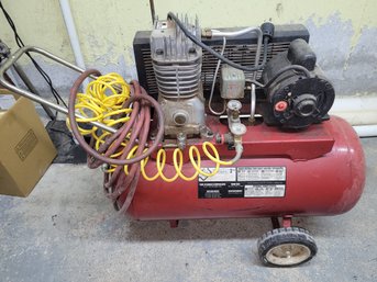 Useful 2hp 20gl Tank 240 Volt Sears Compressor