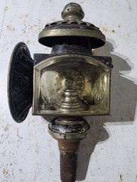 Antique Carriage Oil Lamp