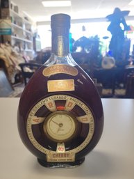 Vintage & Rare Bottle Of Cherry Italian Wine With A Clock Built Into The Bottle  BS/D3