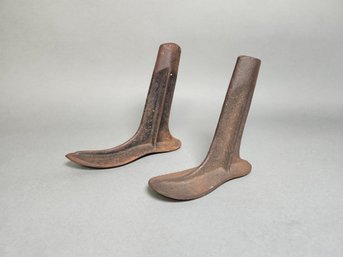 Antique Cast Iron Cobbler's Shoe Forms