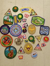 35 Vintage Girlscout Patches Mint Condition