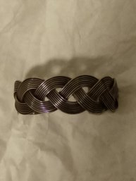 Vintage STERLING HAND WOVEN BRACLET