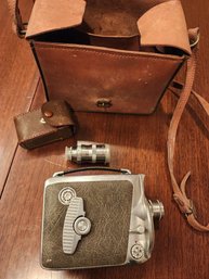 Keystone 38 8mm Movie Camera With Extra Lens And Case