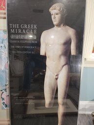 1993 Moma Exhibit Poster The Greek Miracle
