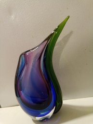 Vintage  MURANO HAND BLOWN GLASS