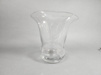 Beautiful Wavy Glass Vase