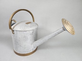 1.5 Gallon Galvanized Metal Watering Can