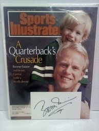 Boomer Esiason Signed Autograph And Sports Illustrated Issue Oct. 4, 1993  LP /d3