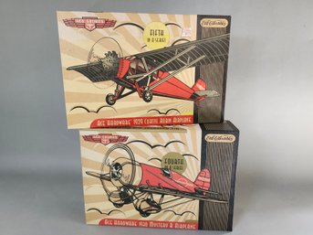 Ace Stores Ertl Collectibles 1929 Curtiss Robin & 1930 Mystery R Airplane Metal Planes