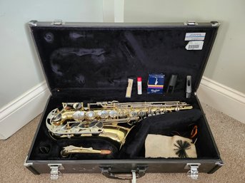 Yamaha Saxophone With Case