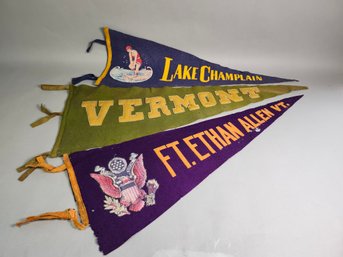 Vintage Vermont Pennants