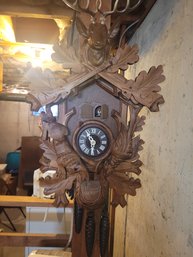 Beautiful Vintage Cuckoo Clock Made In Germany  LH/CVA