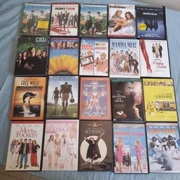 DVD Lot Of 21 Movies & CSI TV Season 2 Shows.    BR2