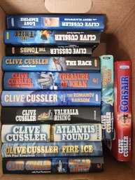 Clive Hustler Hardcovers Box 1, 12 Books