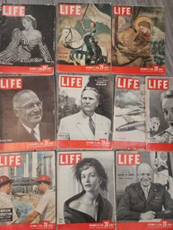 10 Issues Life Magazine 1948