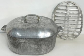 Vintage Wagner Ware Sidney Magnalite Aluminum Roaster  Dutch Oven 4265 P