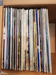 55 Records In Box, Folk, Streisand, Belafonte Etc