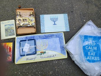 Hannukah / Judaica Plates Etc