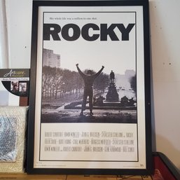 ROCKY ( One ) Movie- Framed Art Print.  Gar