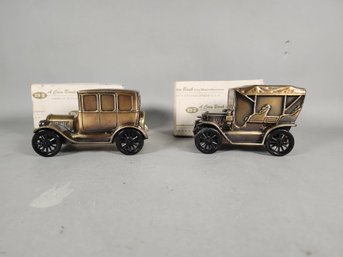 Vintage Plainville Trust Company Diecast Banks With Original Boxes, 3 Of 3