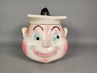 Vintage Ceramic 'For Smart Cookies' Cookie Jar