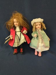 Two Lawton Doll Co Dolls Travvel And