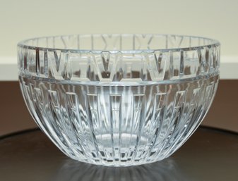 Tiffany & Co. Crystal Cut Glass Bowl