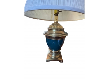 Pair Of Green Table Lamps