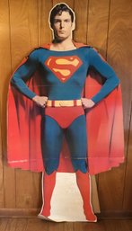 Superman, Saves The Day, Life Size, Cardboard Cutout