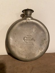 Vintage Gillette Metal Nickel Plated Canteen 1914