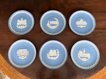 Wedgwood Christmas Plates- 1978, 1979, 1980, 1981, 1982