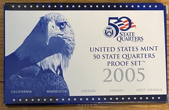 2005 US Mint Proof Quarter Set
