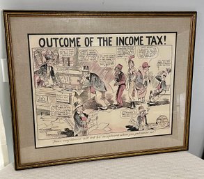 Outcome Of The Income Tax Print Ad By Artwin Service Corp